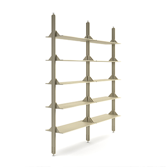 a.b.c. Aluminium Book Case