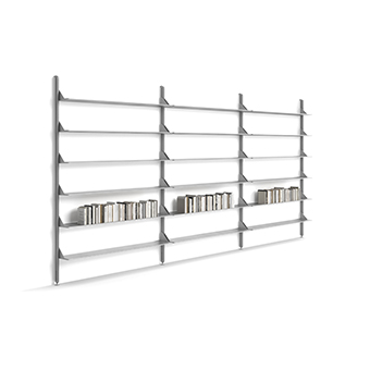 a.b.c. Aluminium Book Case