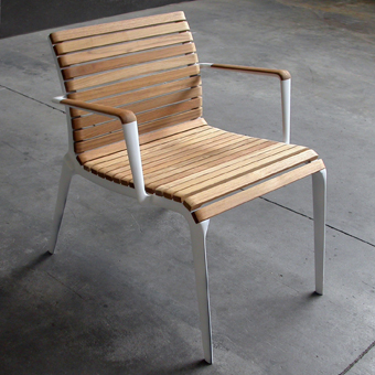 Teak Poltroncina
